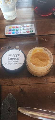 Customer photo review of Pineapple Express | THCA Badder