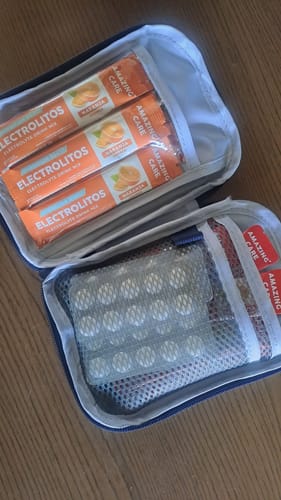 Customer photo review of Electrolitos en Polvo Sabor Naranja 12 Sticks