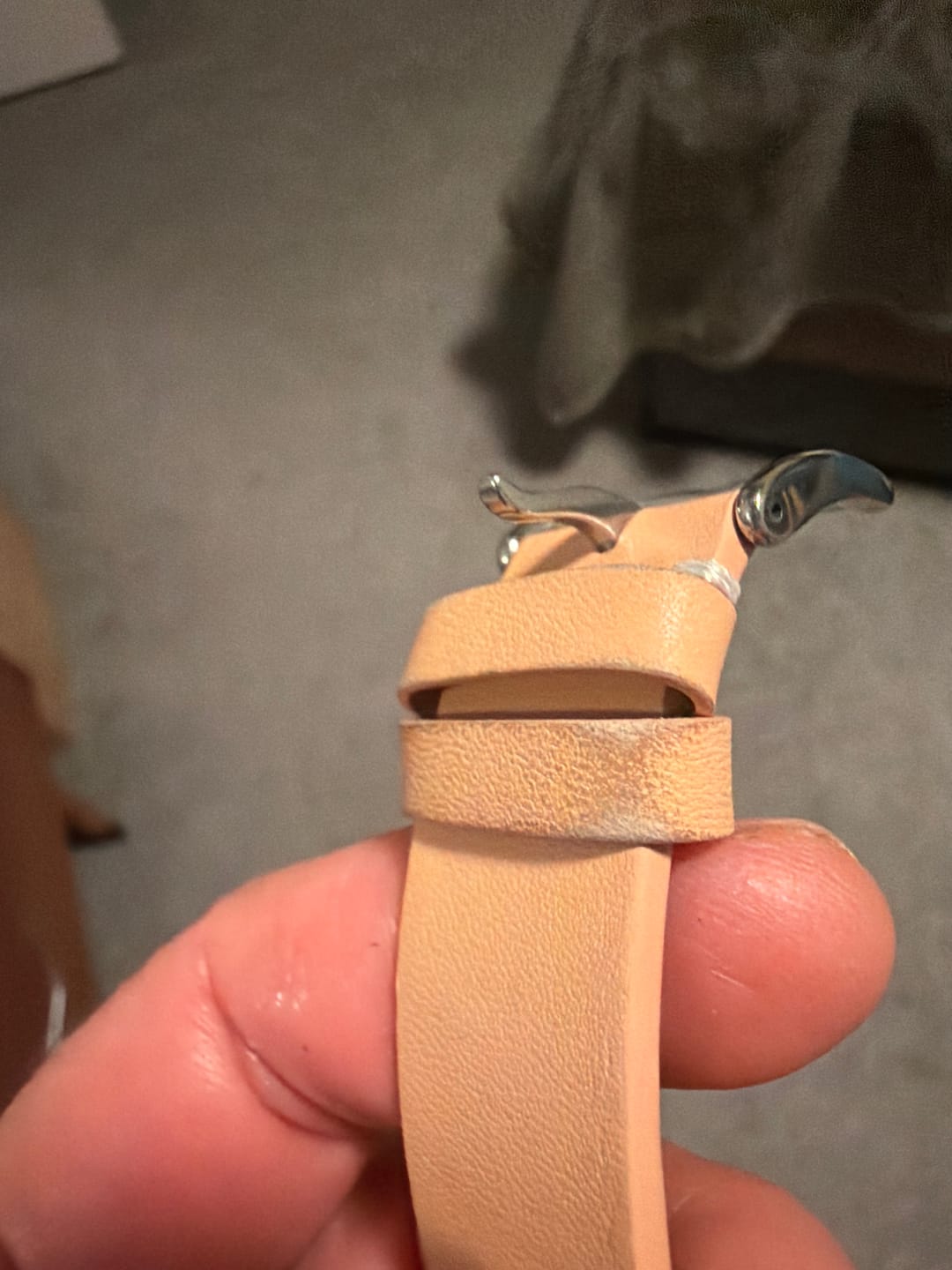 Customer photo review of Huawei Leather Strap - Classic, Comfortable, Durable Design
