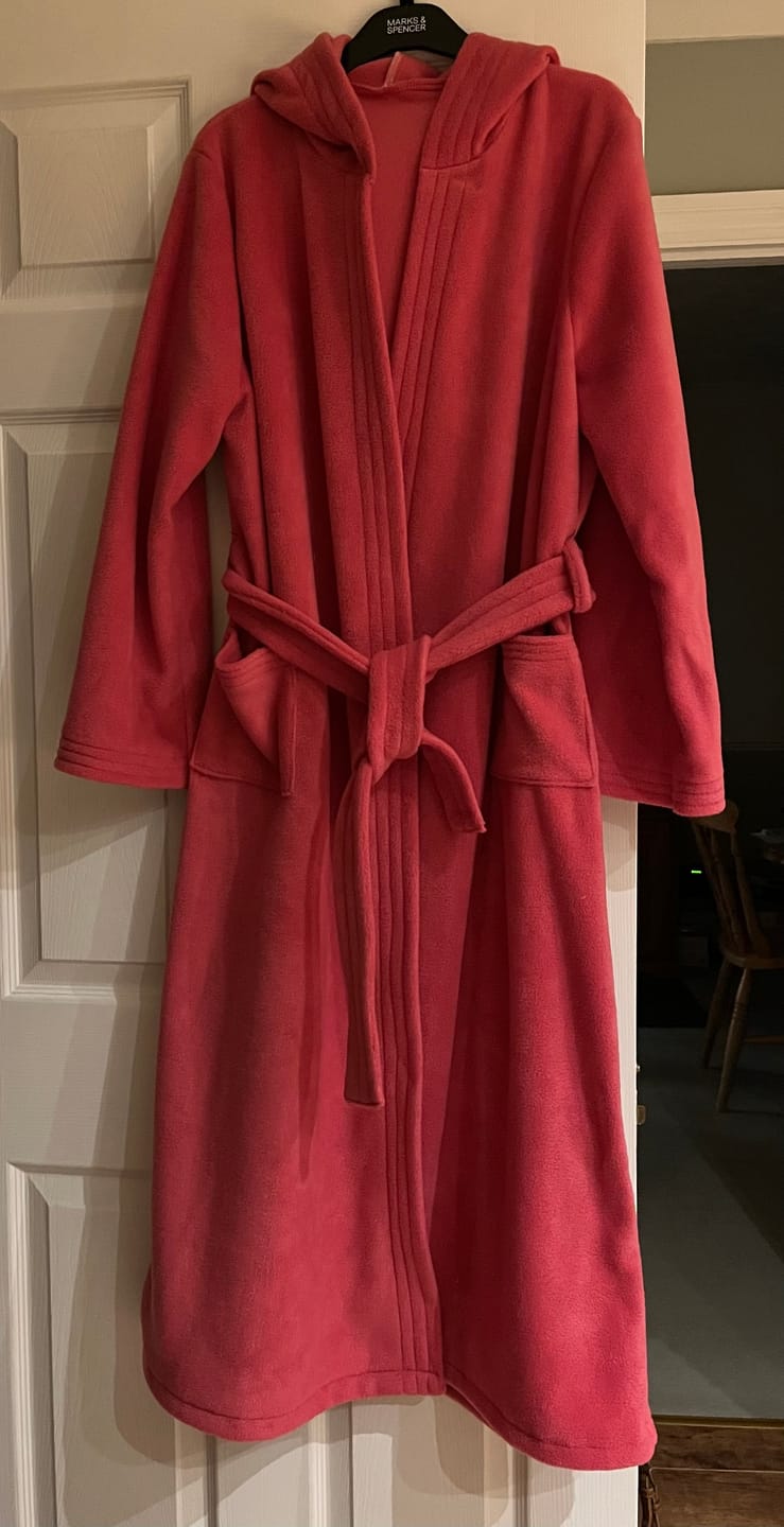 Customer photo review of Special Offer #2 - Plain Polar Fleece Fabric - 2 metre Pre-cut