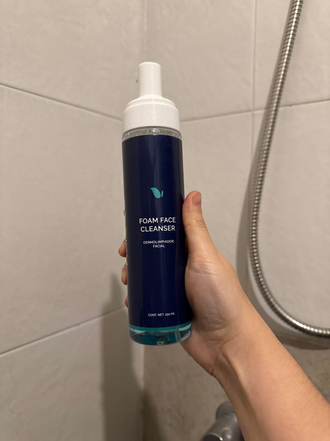 Customer photo review of Foam Face Cleanser