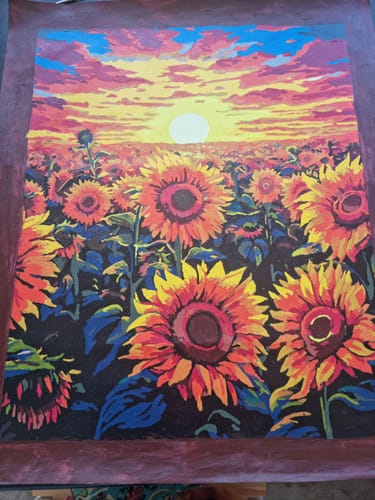 Customer photo review of Sunflower Dusk