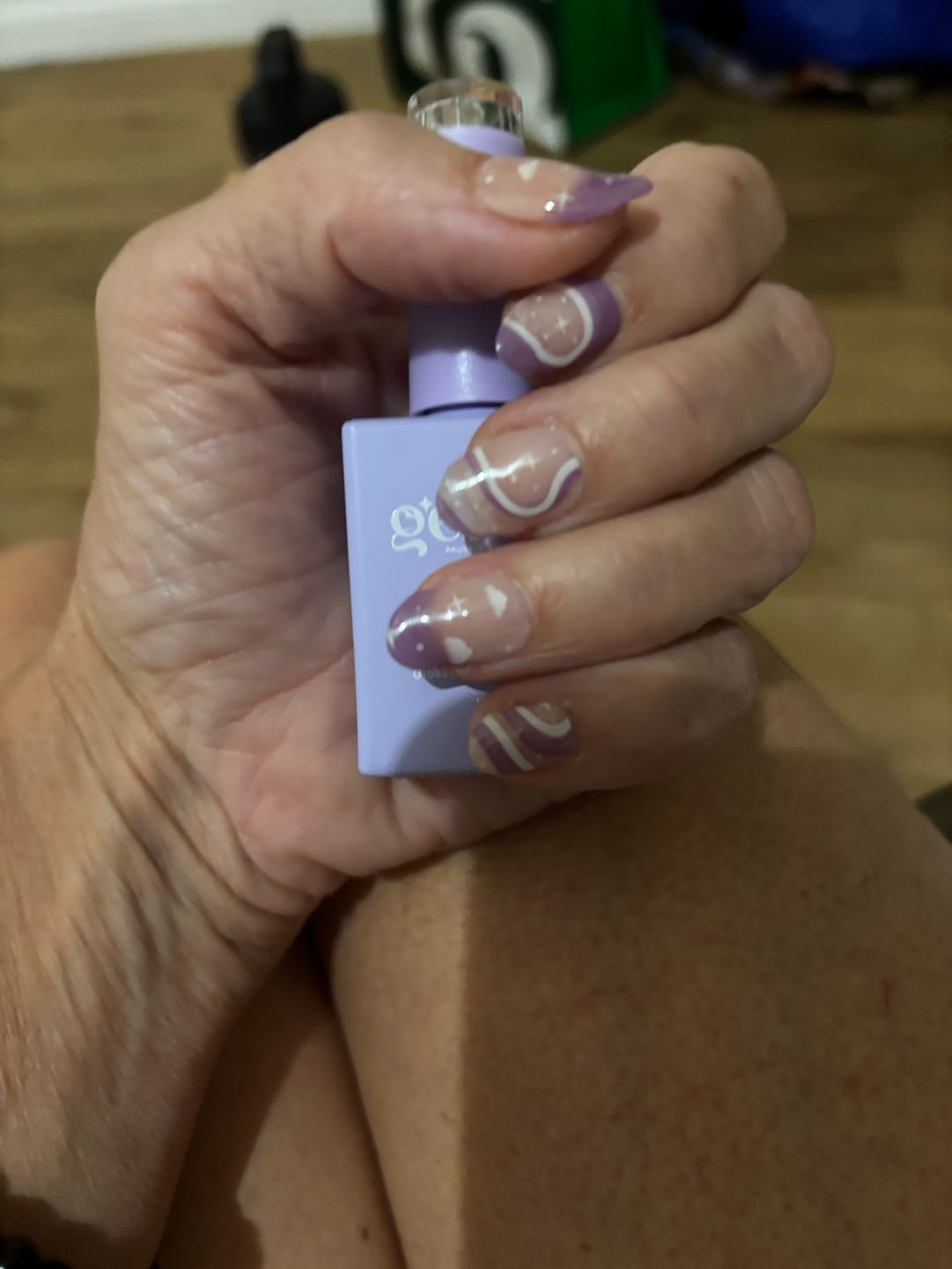 Customer photo review of Diamond Top Coat (6 In 1 + Extension Gel)