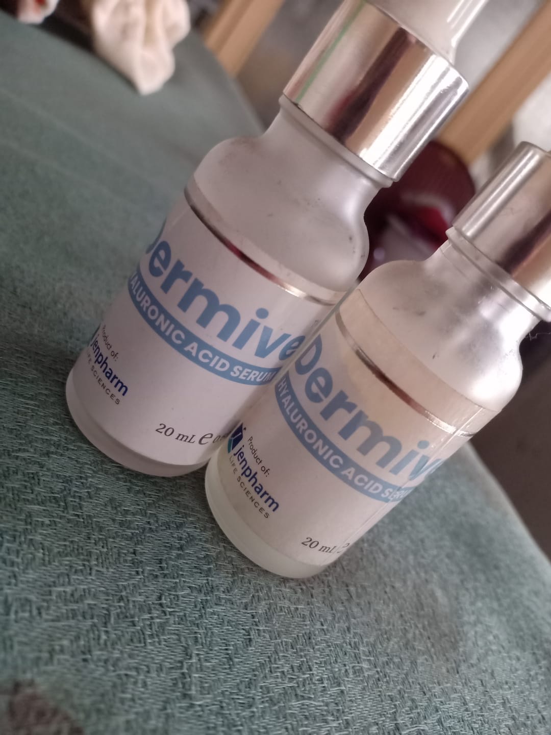 Customer photo review of Dermive Hydrating Serum