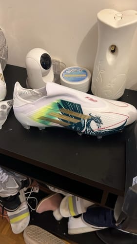 Customer photo review of F50 Laceless Spécial Mohamed Salah FG - Blanc/Vert/Doré