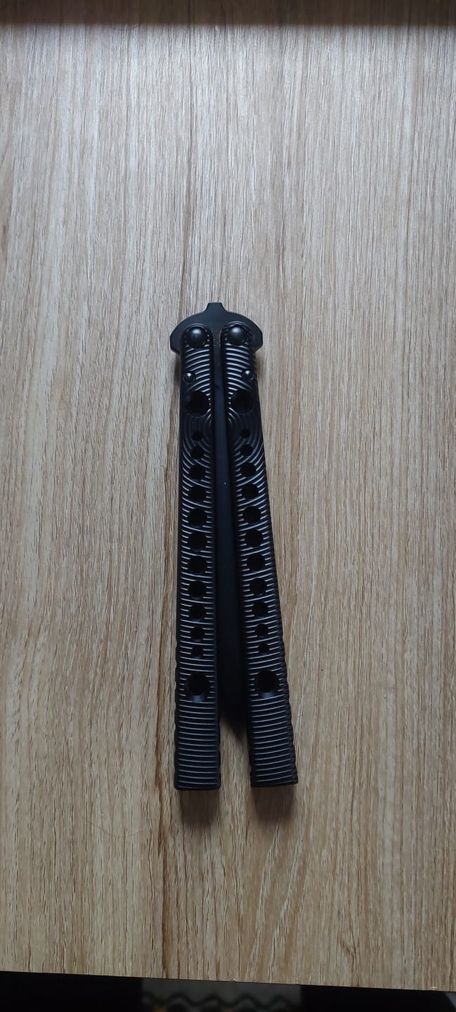 Customer photo review of titus BRS chrep clone Aluminum alloy handle stainless steel blade Bushing