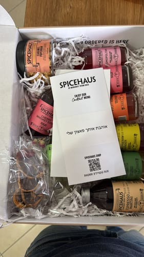 Customer photo review of מארז 6 קוקטיילים