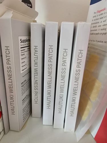 Customer photo review of HAUTUKI Wellness Patch - 5 Month Supply (5Box) 40% OFF