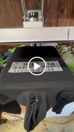 Customer video review of DTF Transfers Upload Your Gang Sheet