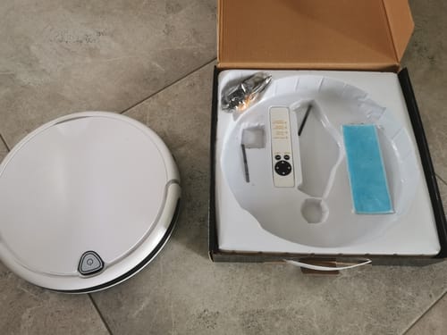 Customer photo review of HOME BUDDY –  3 in 1 Saugroboter mit Wischfunktion