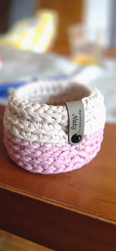 Customer photo review of Personalisierte Labels mit Chicago Screws - Kunstleder-Label mit Schrauben