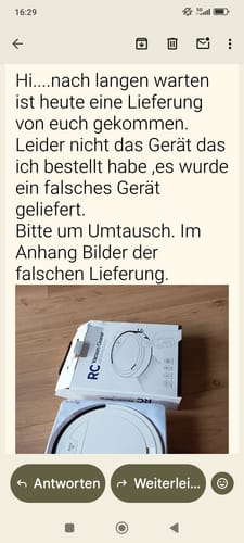 Customer photo review of HOME BUDDY –  3 in 1 Saugroboter mit Wischfunktion