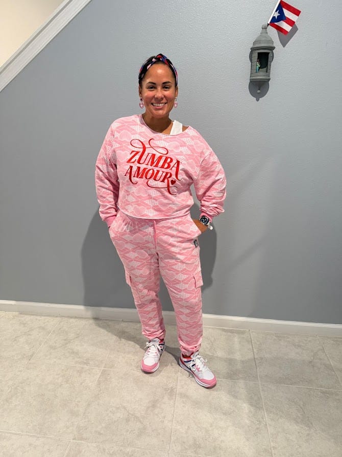 Customer photo review of Zumba Train Street - White/Pink