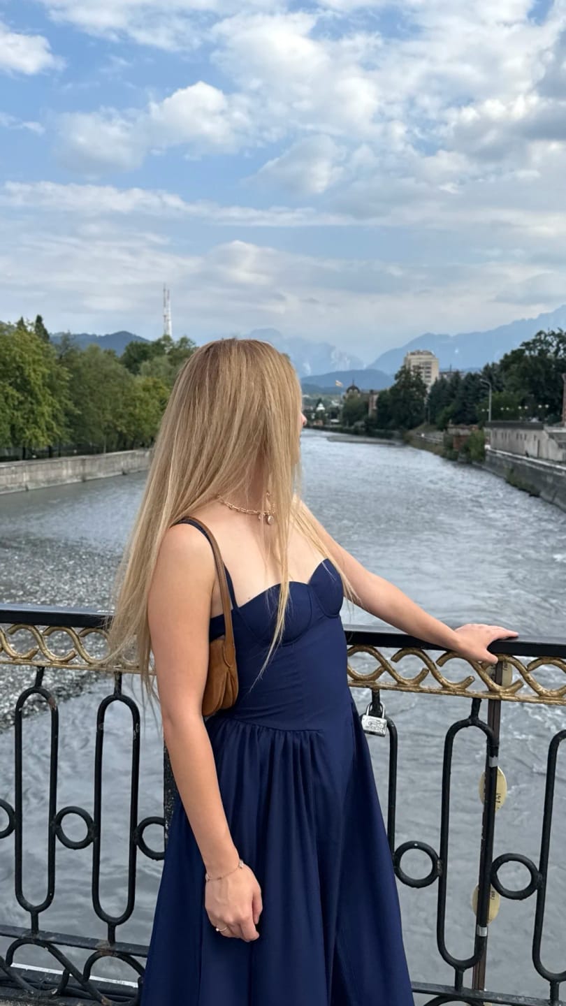 Customer photo review of Annika Sleeveless Strap Midi Dress