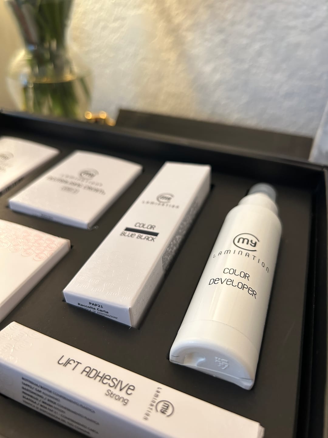 Customer photo review of Lamination Kits for Lashes and Brows | My Lamination