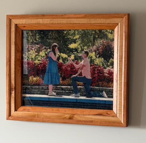 Customer photo review of Diamond Painting - Custom Photo