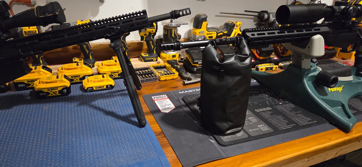 Customer photo review of SLNT Faraday Dry Bag