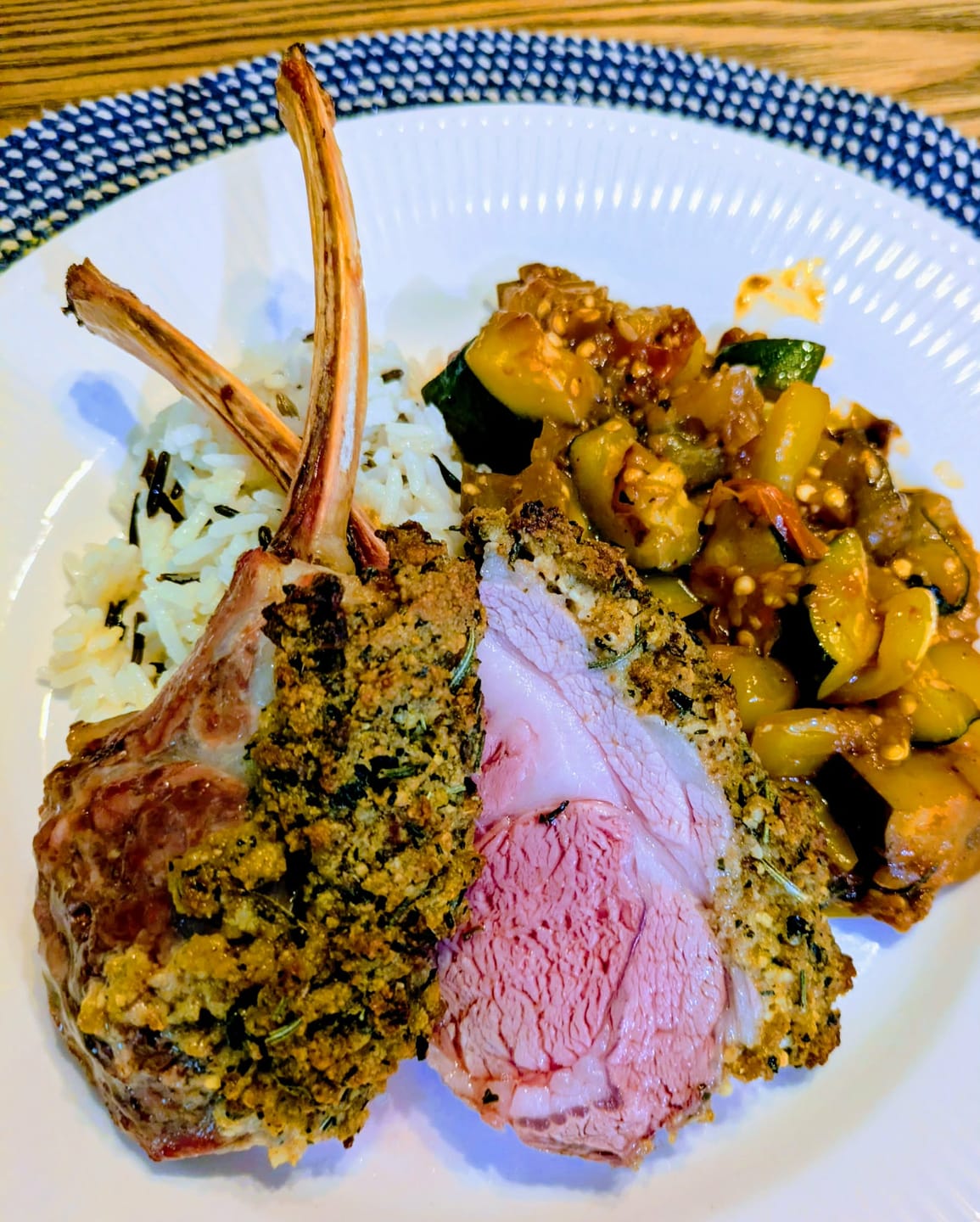 Customer photo review of Quarter Lamb Bundle - 9 lbs