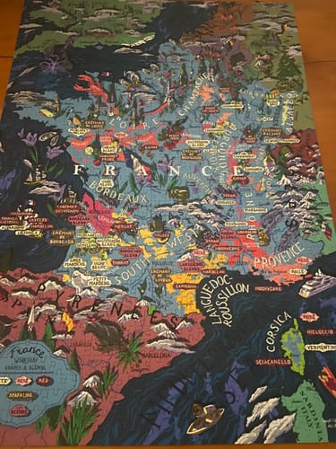 Customer photo review of France Wine Puzzle