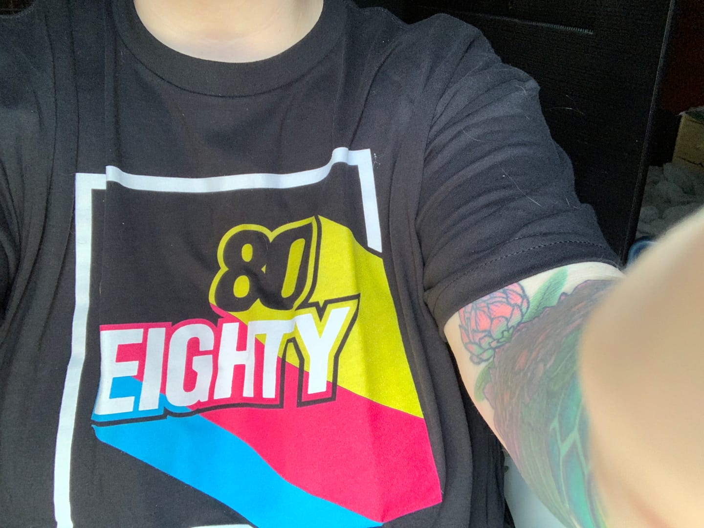 Customer photo review of 80Eighty® Mystery Shirt