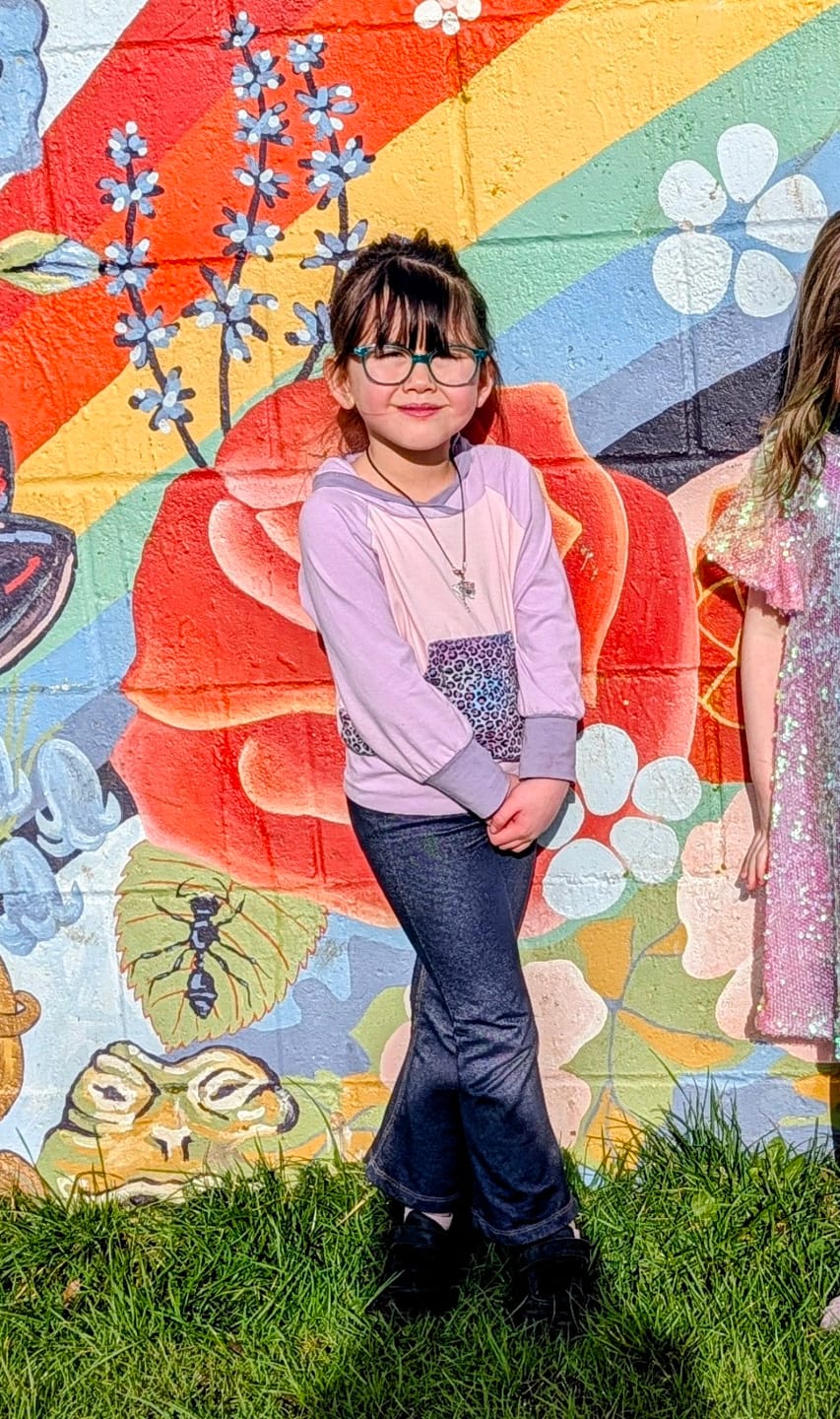 Customer photo review of Denim Jersey Jegging Fabric