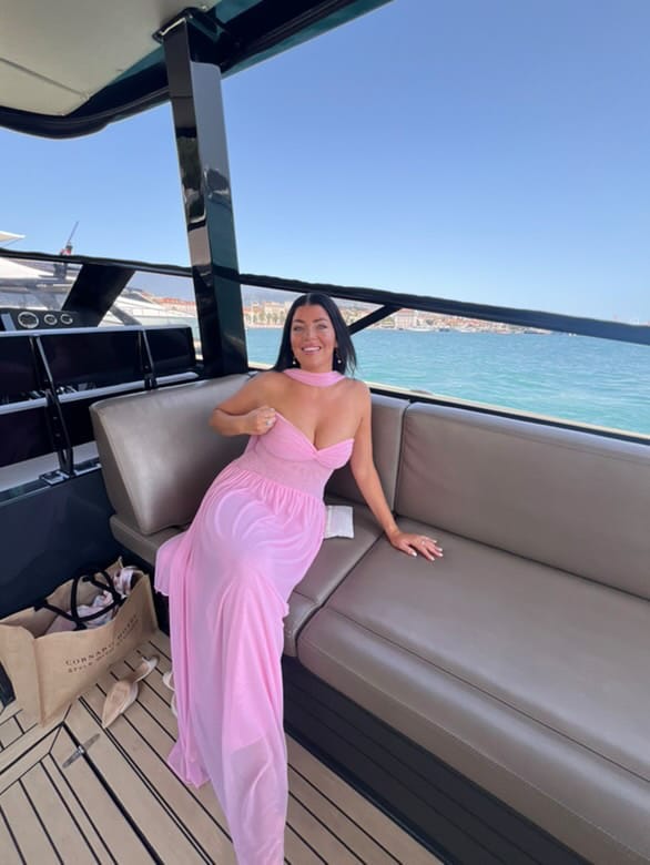 Customer photo review of The Ophelia Dress