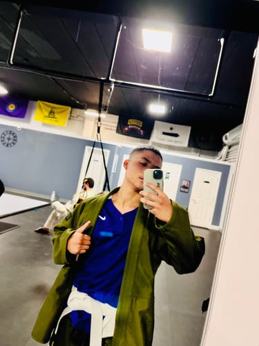 Customer photo review of Core Military Green Brazilian Jiu Jitsu Mens BJJ Gi