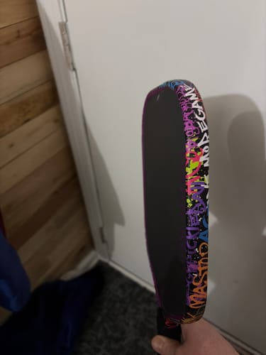 Customer photo review of Graffiti 2.0 Edge Tape (3 pack) - Pickleball Paddle Edge Tape