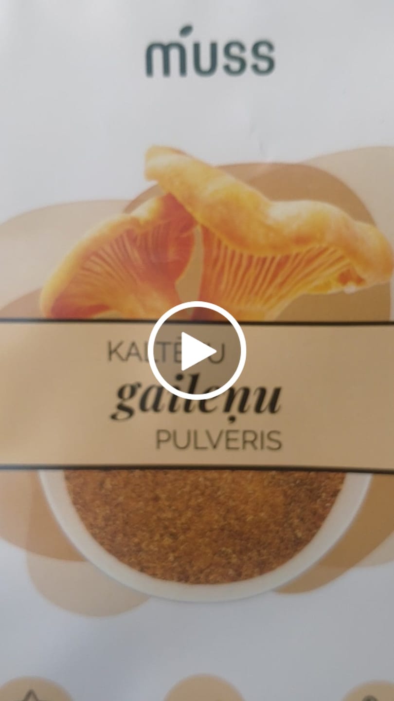 Customer video review of Kaltētu gaileņu pulveris