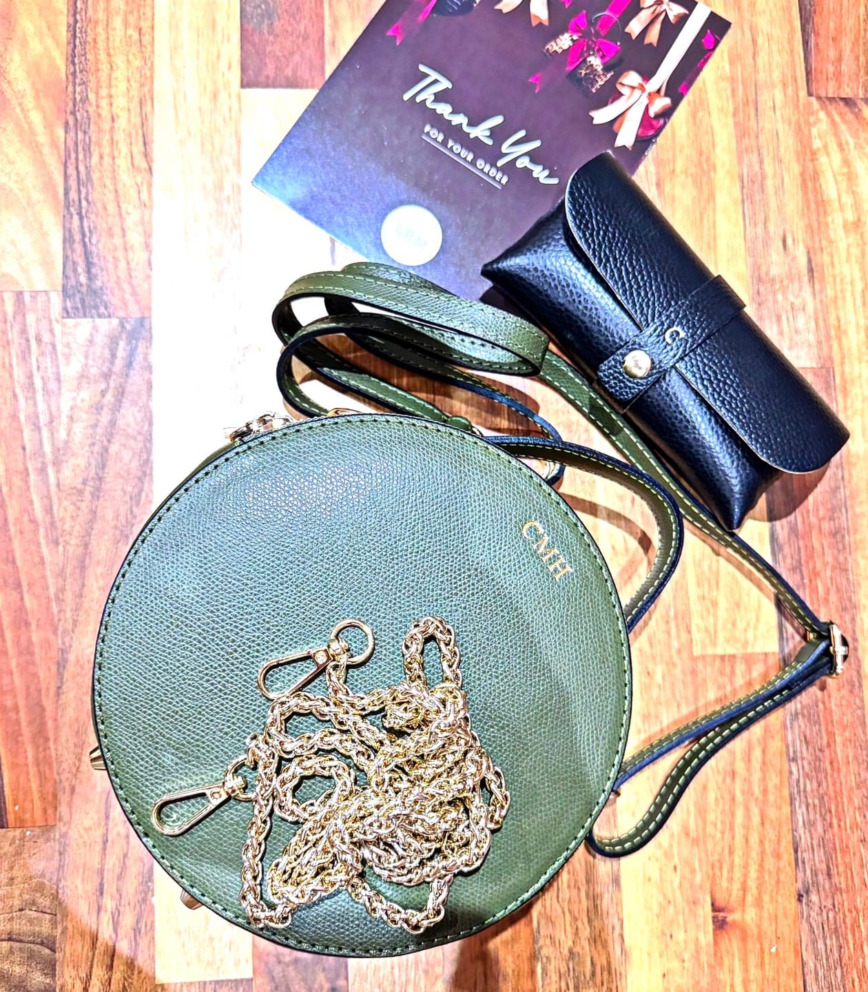 Customer photo review of The Rosie Circle Bag