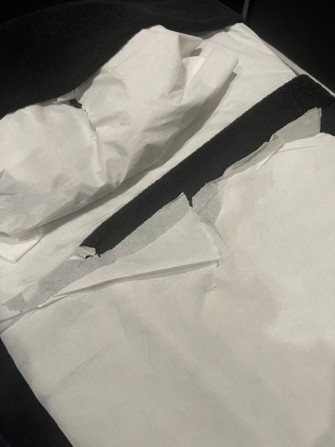 Customer photo review of Couch Rolls 20" - 2ply - Essentials White - 40m x 500mm - Case of 12