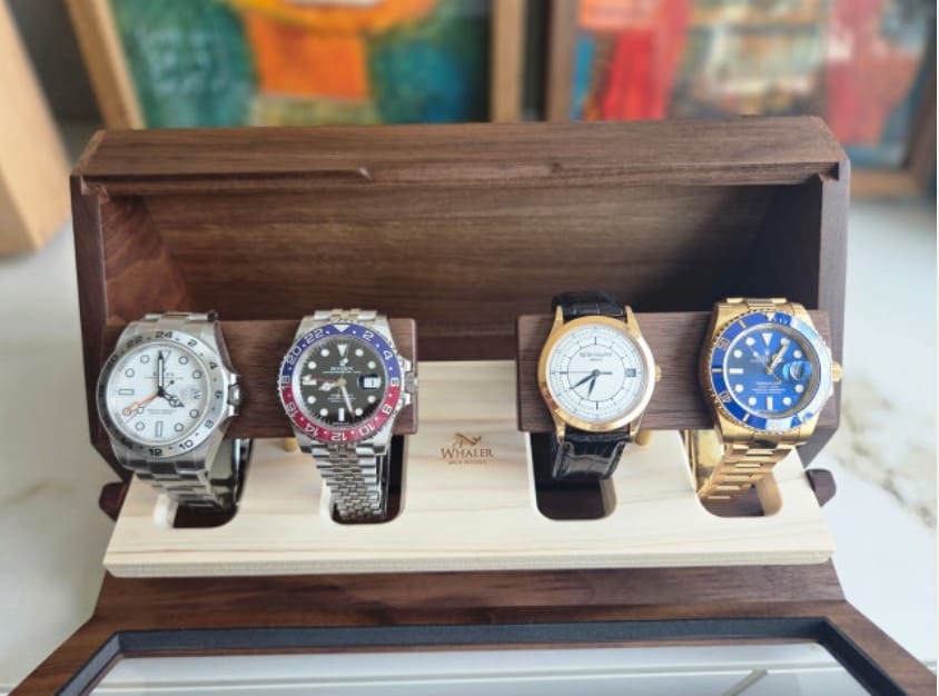 Customer photo review of WHALER 4-SLOT WATCH BOX