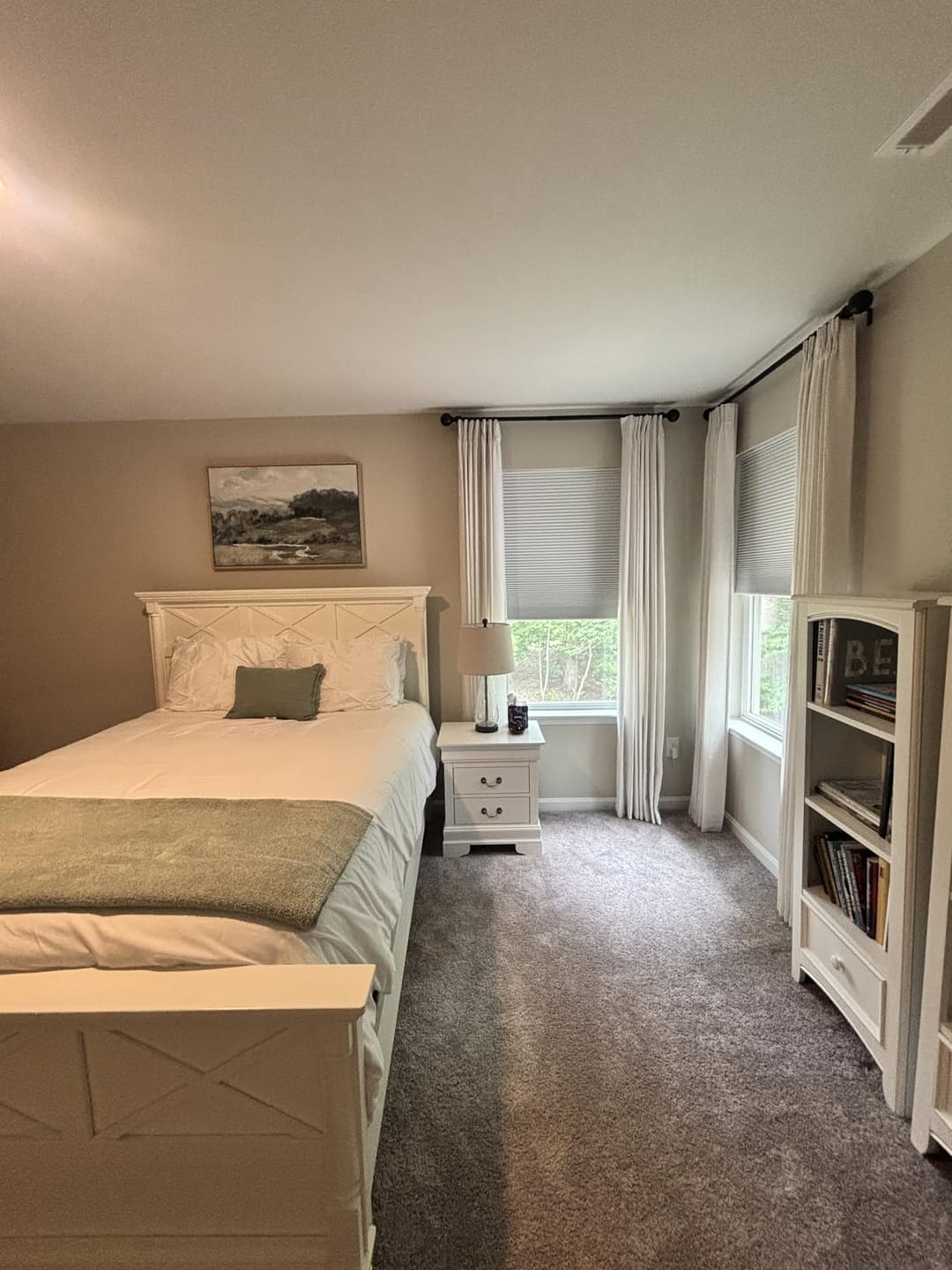 Customer photo review of Zen Warm Brown Linen Curtains