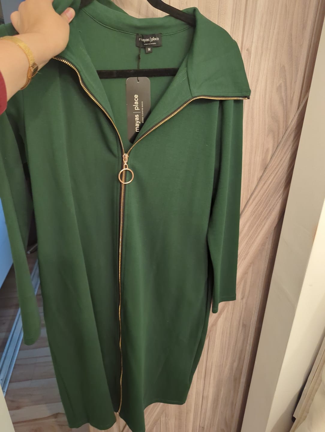 Customer photo review of LIZ DRESS (HUNTER)