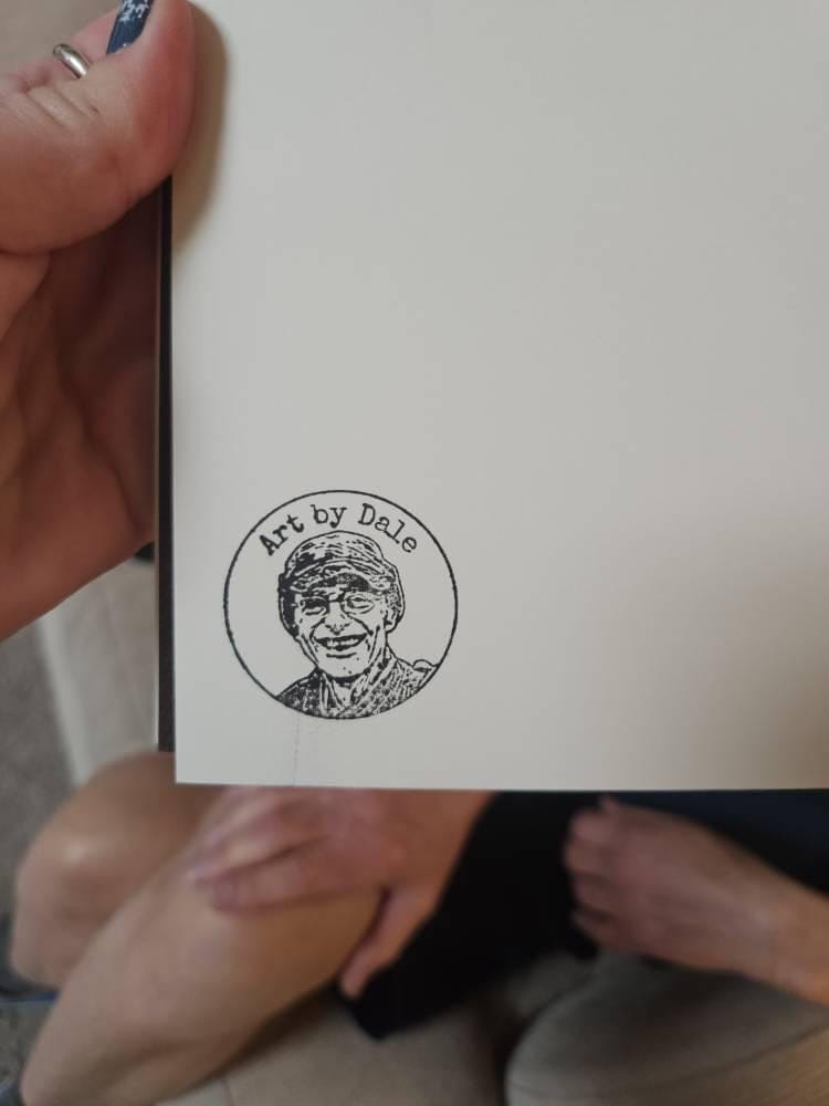 Customer photo review of Face Stamp﹘ Wood Stamp﹘US