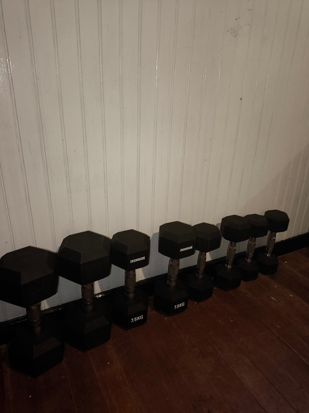 Customer photo review of Mancuerna Hexagonal (2.5 a 50 kg) IRONSIDE