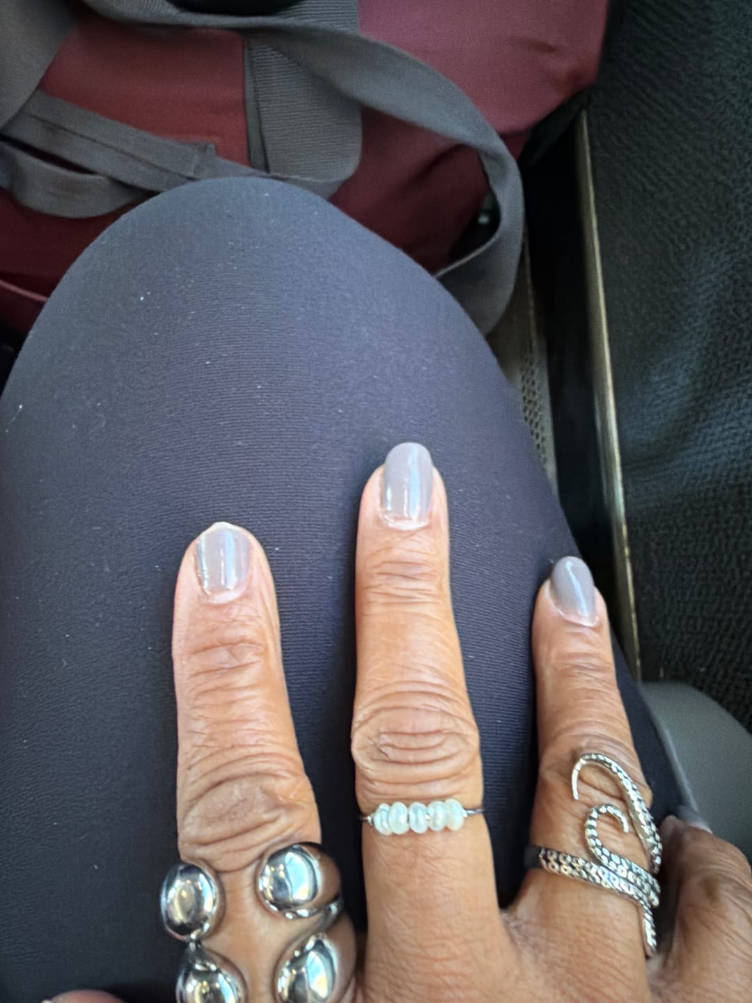 Customer photo review of Ariel Mini Pearl Ring (Bundle)