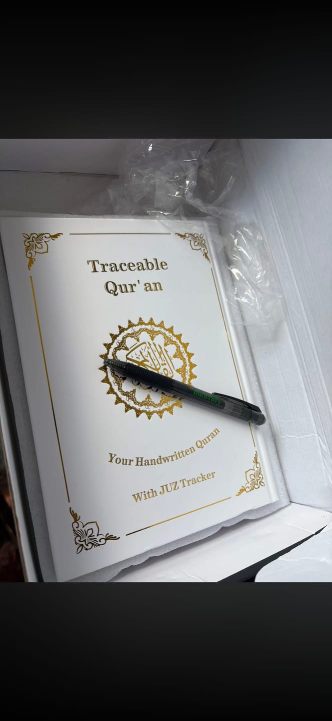 Customer photo review of MyTraceableQuran - Traceable Quran