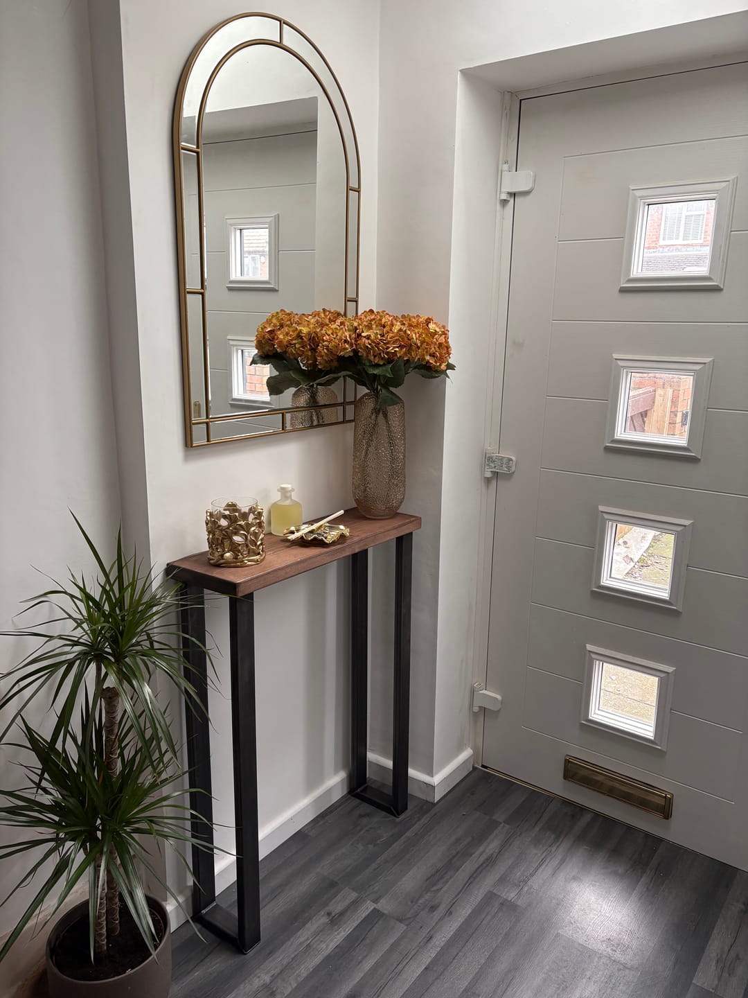 Customer photo review of Rustic Console Table | 22.5cm Depth