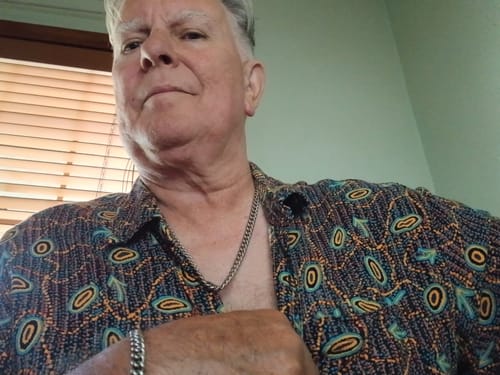 Customer photo review of Cuban Chain (White Gold) 8mm Set