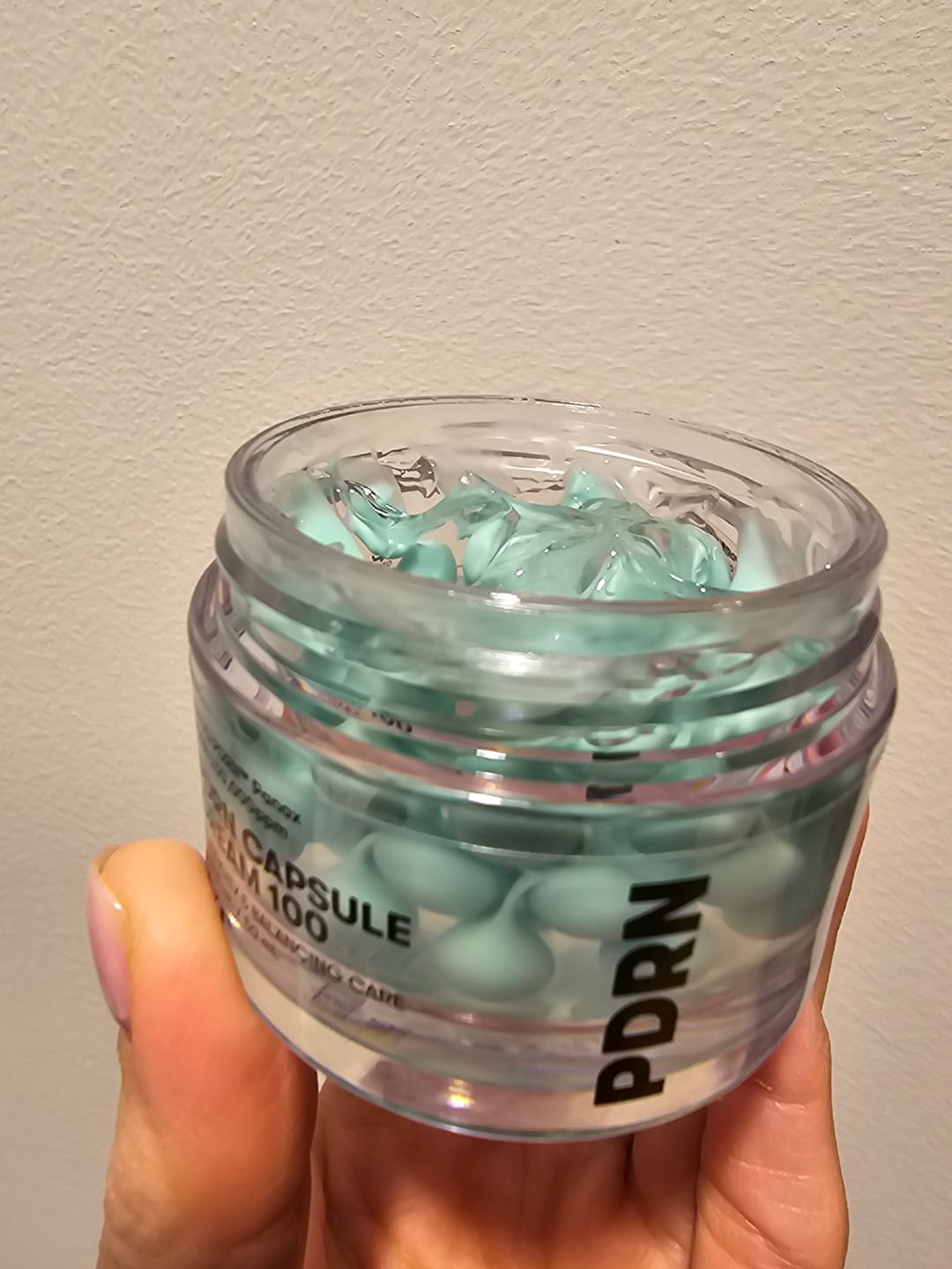 Customer photo review of Kapsulu krēms ar PDRN un peptīdiem VT Cosmetics PDRN Capsule Cream 100
