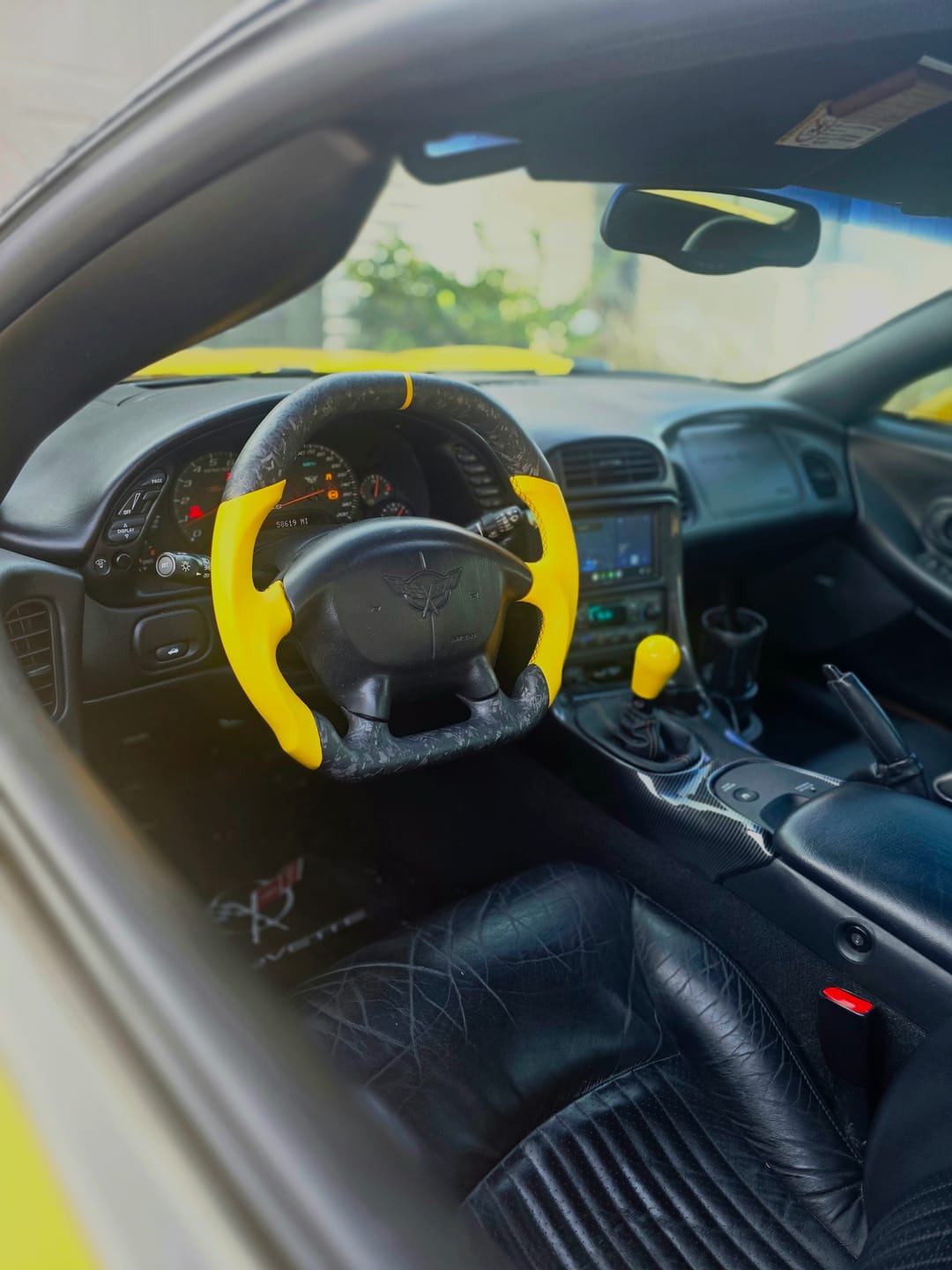 Customer photo review of [Customizable] Carbon Fiber Steering Wheel 1997-2004 C5 Chevy Corvette