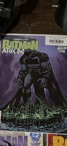 Customer photo review of Absolute Batman: Ark-M (2026) #1