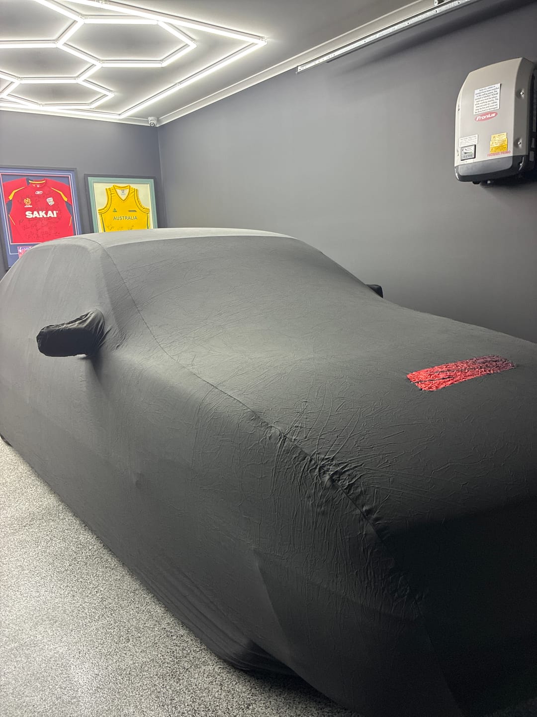 Customer photo review of Custom360 Indoor Bespoke Premium Car Covers - Made to Fit Your Exact Car