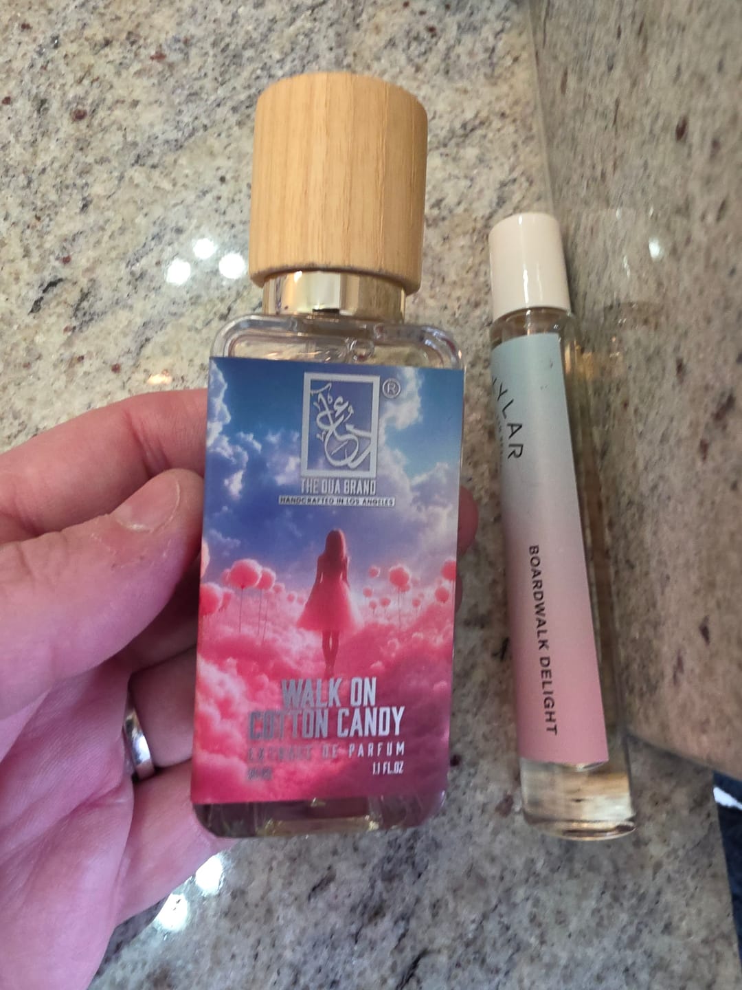 Customer photo review of Walk On Cotton Candy