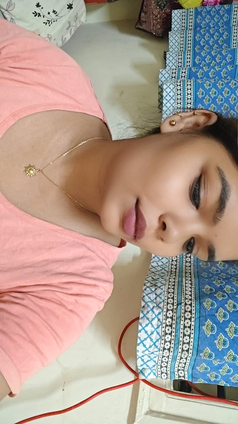 Customer photo review of Glowing Sun Necklace