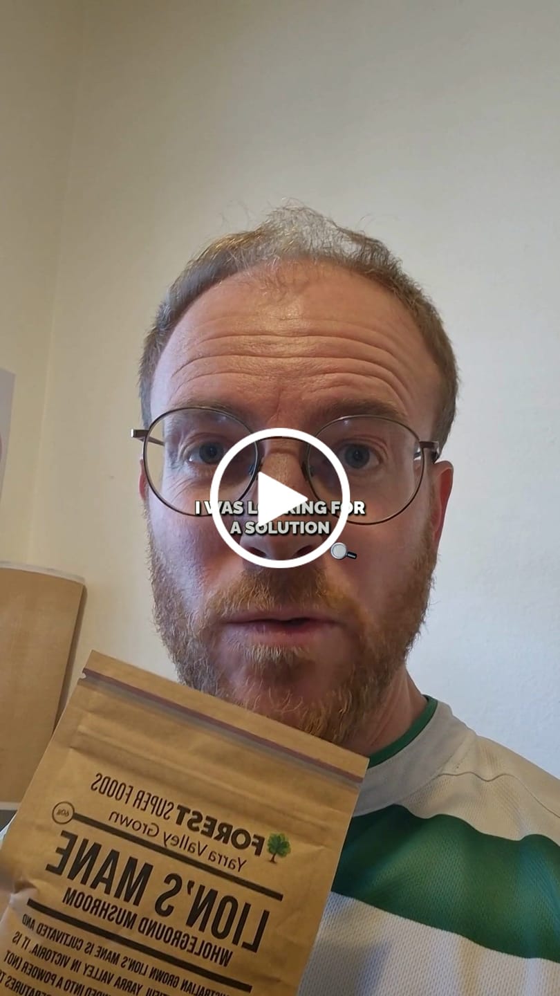 Customer video review of Fruiting Body Lions Mane Mushroom Powder