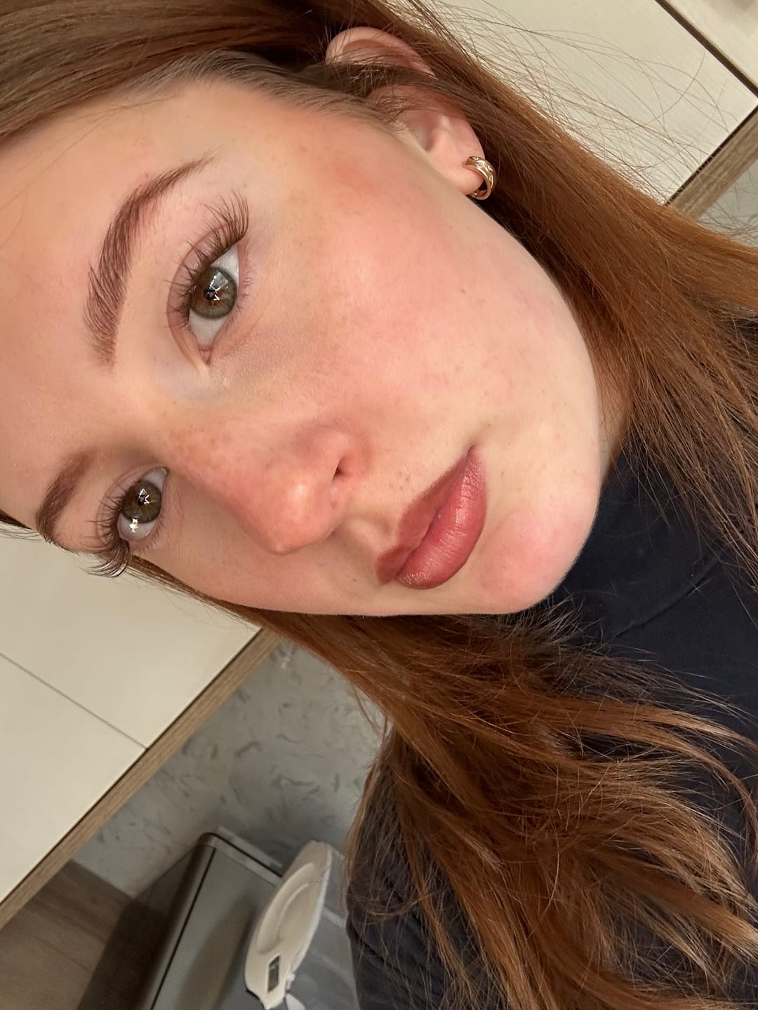 Customer photo review of LuxeBold - Brown