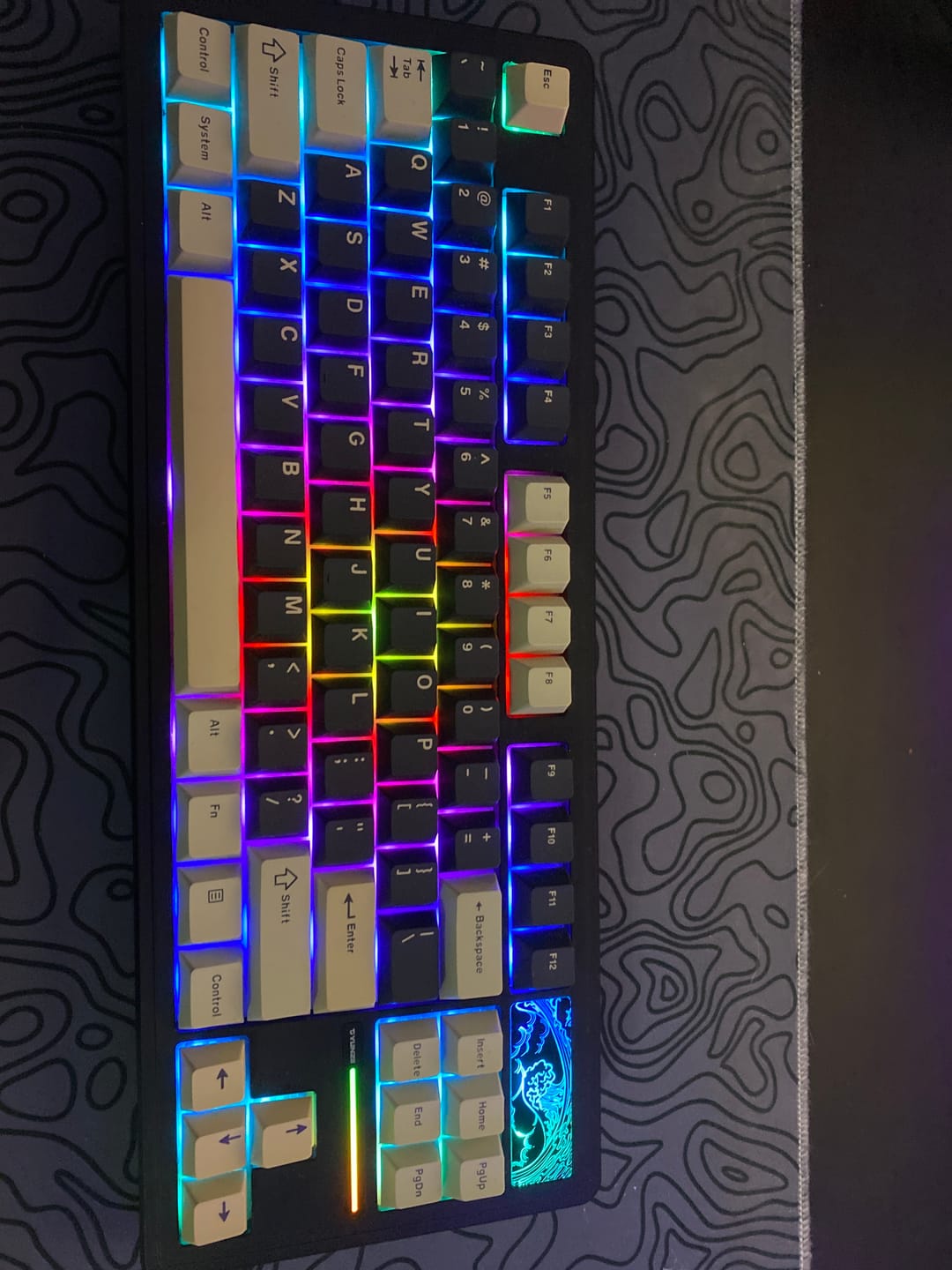 Customer photo review of YUNZII YZ87 Mekanik Klavye