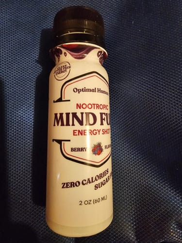 Customer photo review of Mind Fuel - Nootropic Energy Shot (Single)